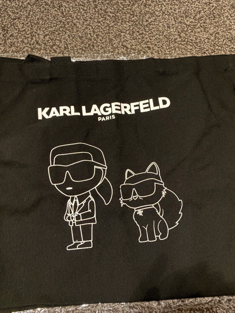 Karl Lagerfeld large tote bag
